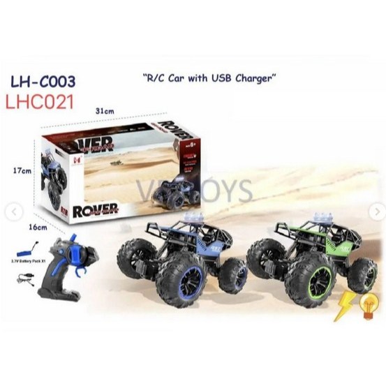 RC Mobil Mainan Rock Crawler 1:20 LHC021 - Mobil Remot Kontrol