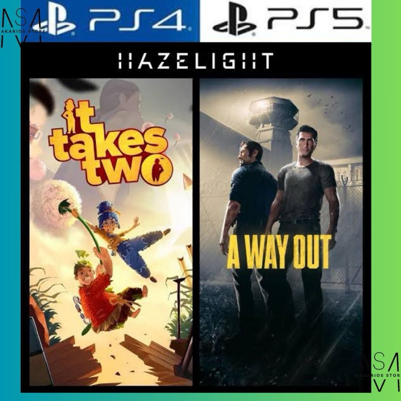 It Takes Two & A Way Out Bundle PS5 PS4