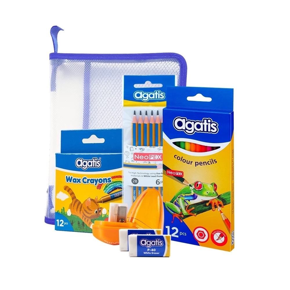 

Paket Agatis Alat Tulis dan Mewarnai Sekolah Hemat 111G-Ecoschool-Set4