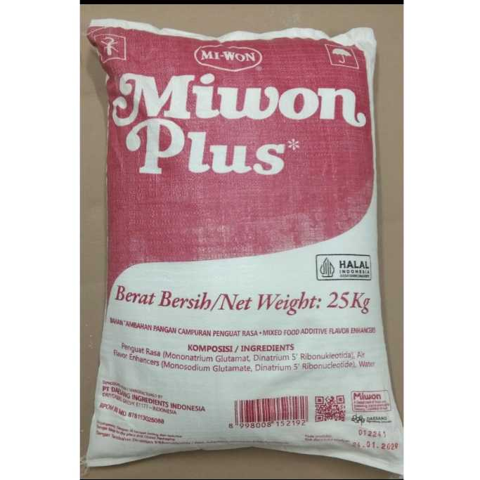 Penguat Rasa Miwon Plus 25kg / MSG Miwon Plus 25kg