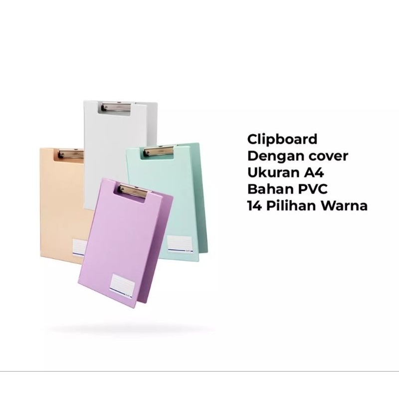 

Bantex Clipboard | Papan Jalan Dengan Cover A4