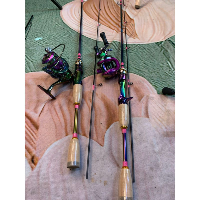 joran zorro uL solid set bc cliker zorro dan set Spining Reel zorro