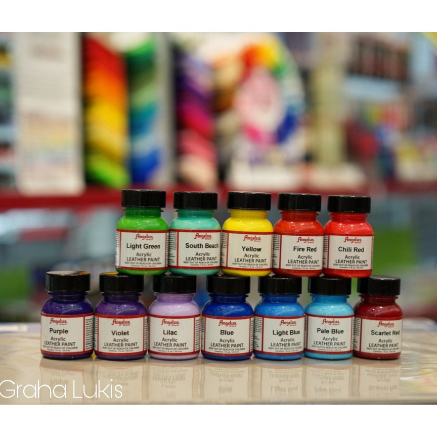 

KODE L5J Angelus Acrylic Leather Paints 1oz Varian 4 BLUE GREEN