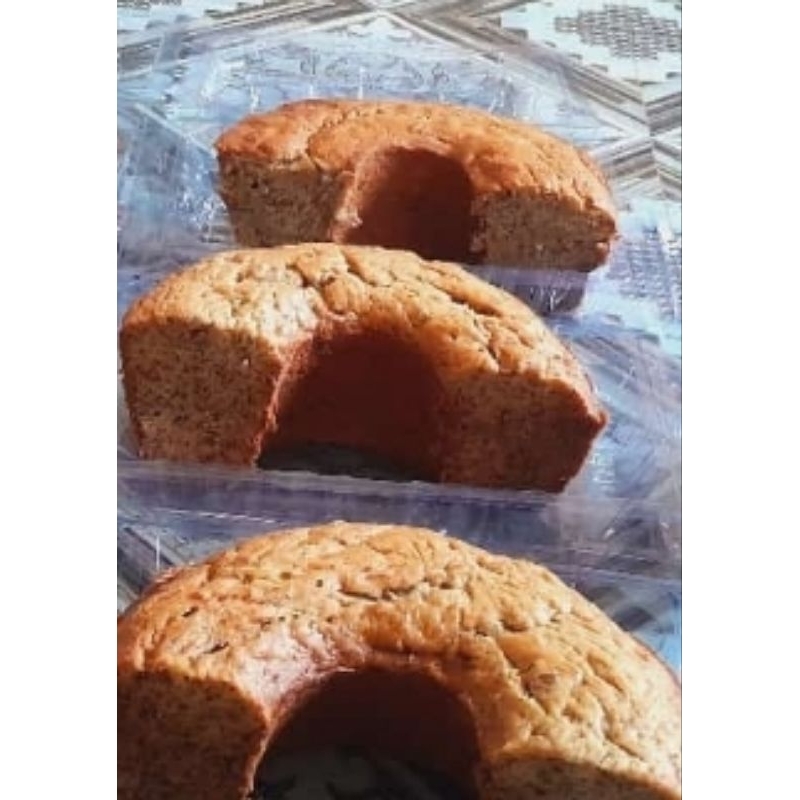

bolu pisang setengah loyang ukuran 20 cm