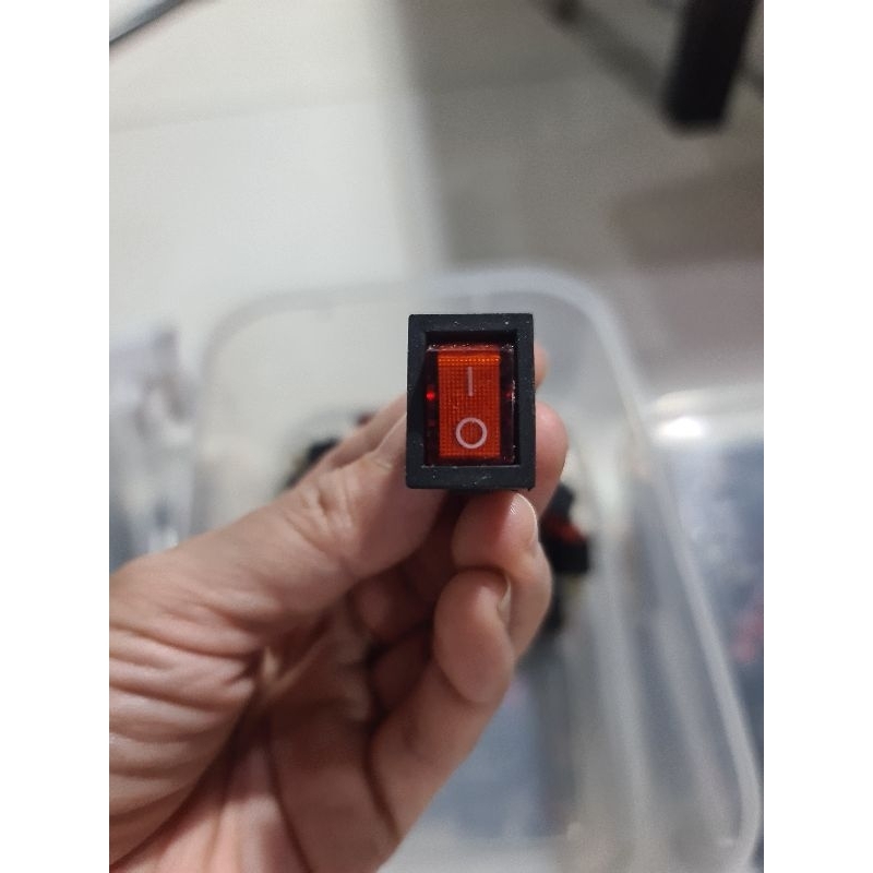 Saklar Lampu 3Pin Sakelar 3P Saklar 3Pin Saklar 3P Bulat Saklar Kecil Rocker Lampu