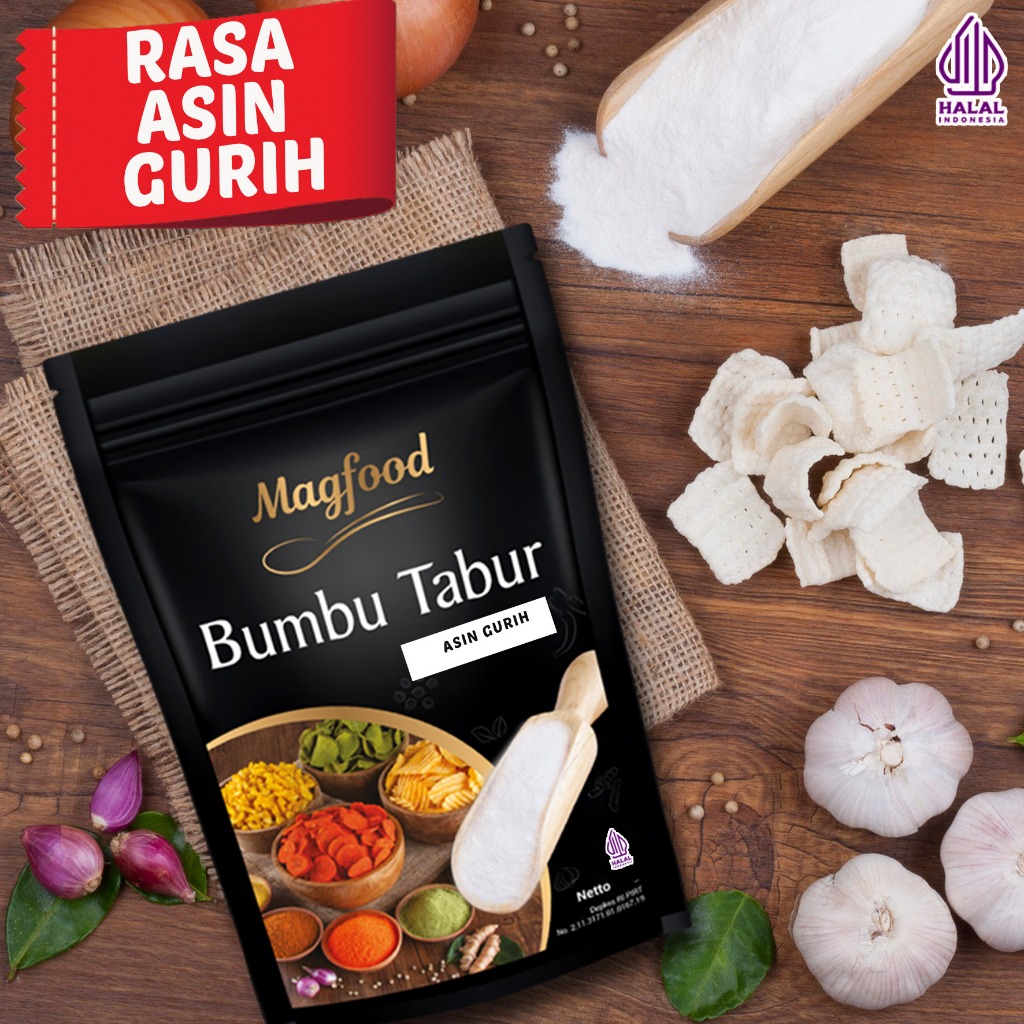 

Magfood Bumbu Tabur Asin Gurih 500 Gr