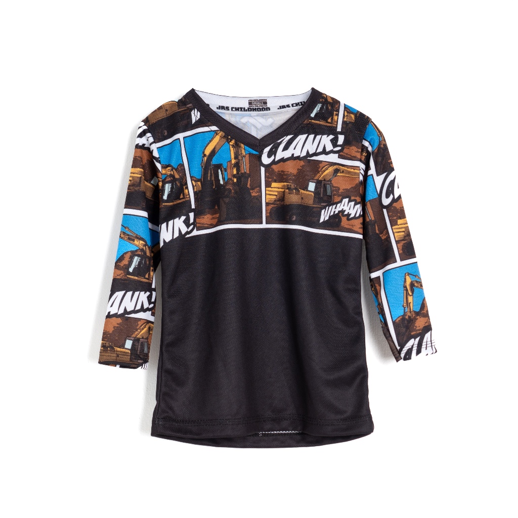 JRS CHILDHOOD EXCAVATOR / Jersey Custom Anak / Jersey Push Bike / Jersey Sepeda