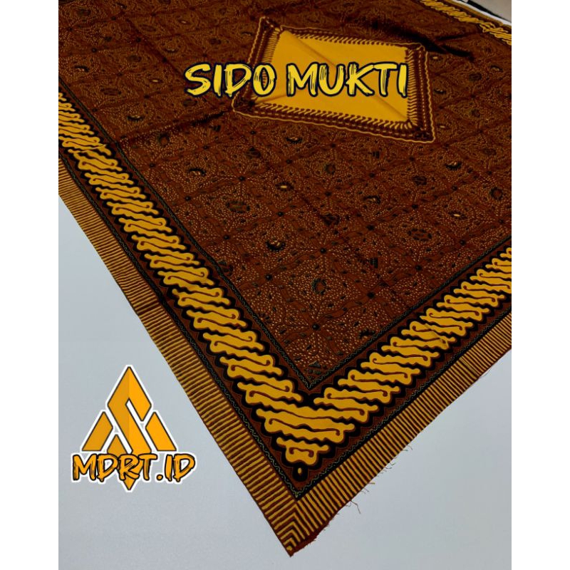 Iket batik segiempat motif Sido Mukti