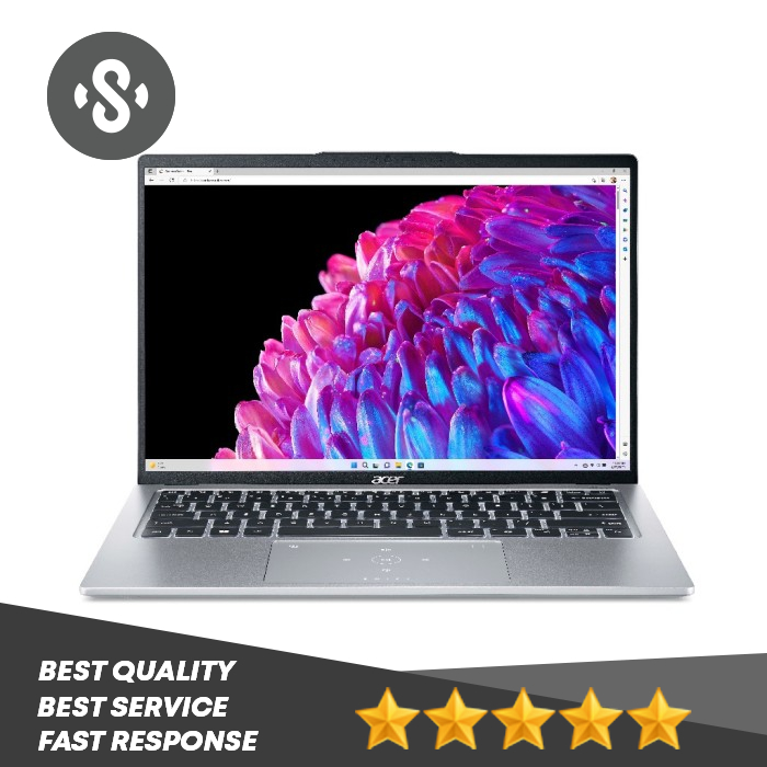 Acer Swift Go 14 With AI SFG14-73-73P9 14" OLED Intel Core Ultra 7 155H EVO Intel Arc 16GB RAM 512GB