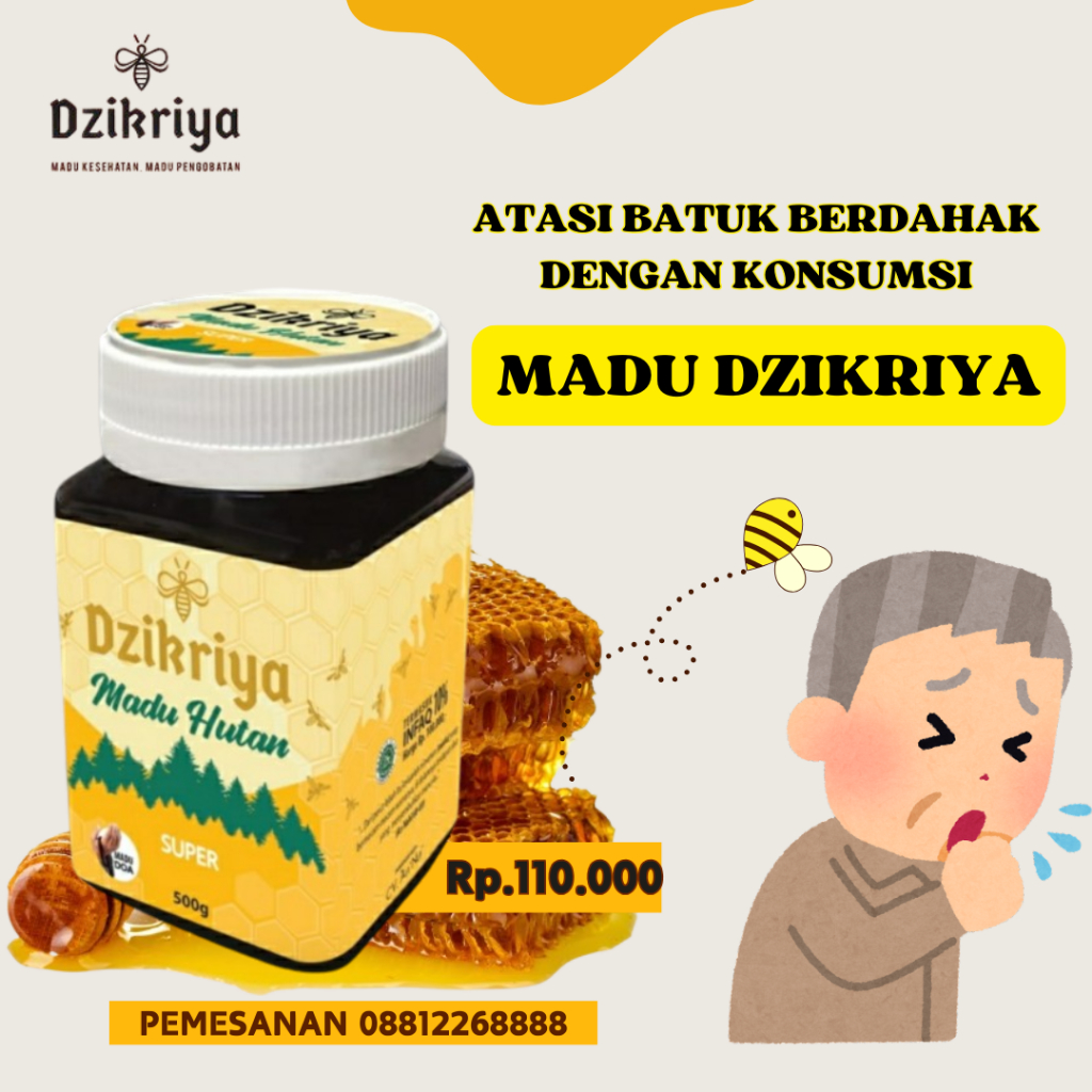 

Madu Dzikriya, madu Kesehatan (setiap pembelian mendapatkan kupon umroh)