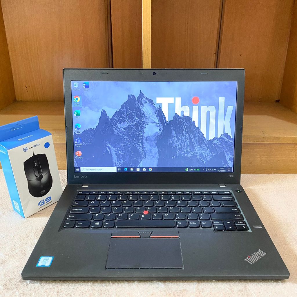 Laptop second Lenovo T460S Core i7-6600U Ram 8Gb Ssd 256Gb