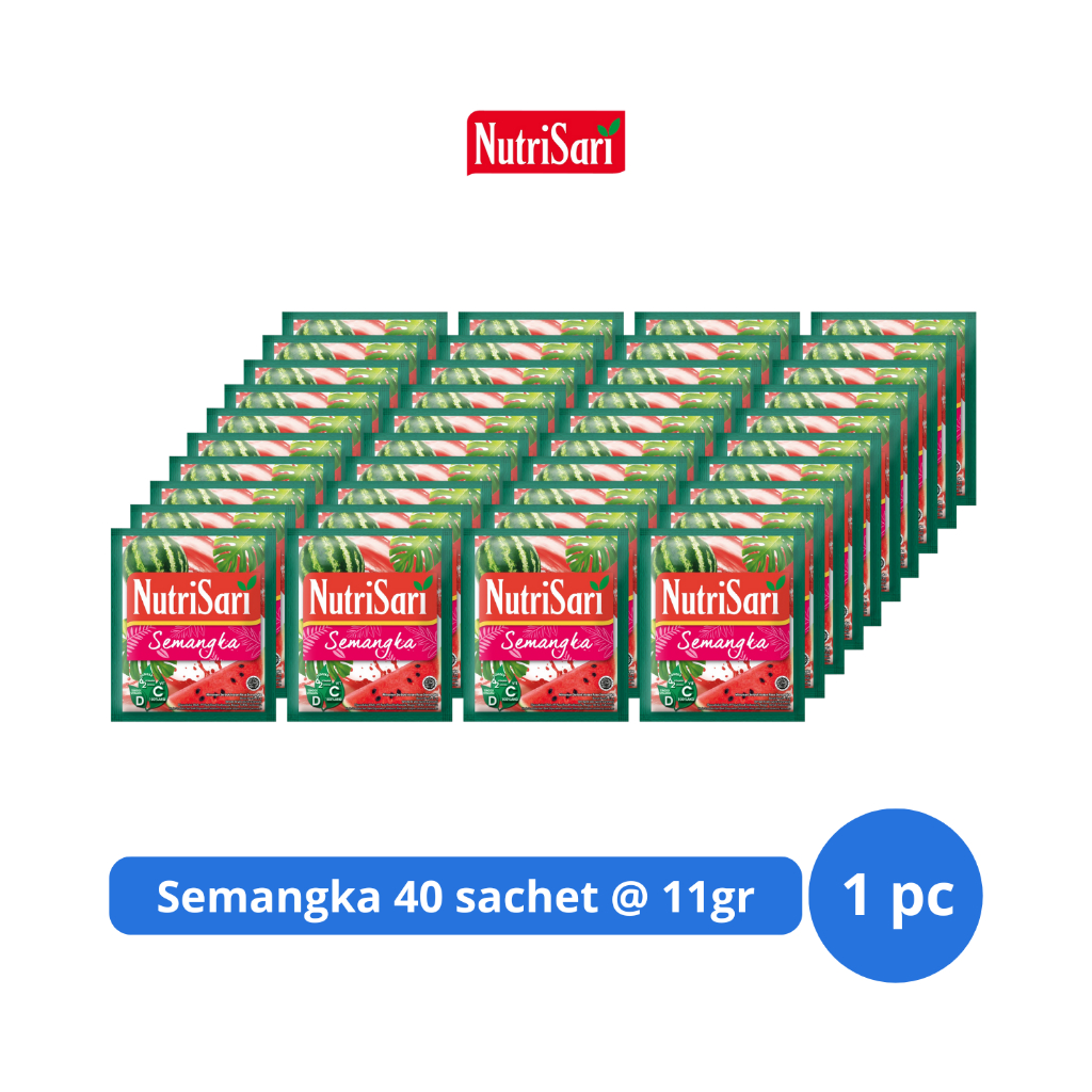 

NutriSari Semangka 40s @ 11gr