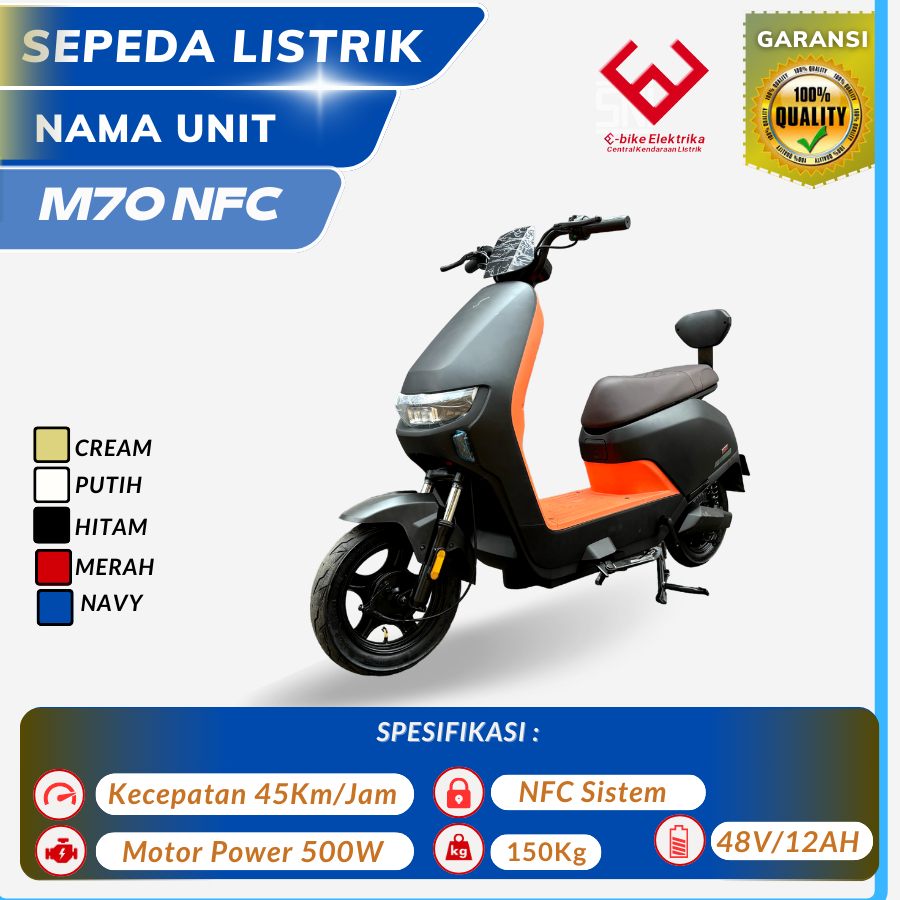 Sepeda Listrik Uwinfly M70 Murah Garansi Resmi-Sepeda Listrik Terbaru-Sepeda Listrik Dewasa