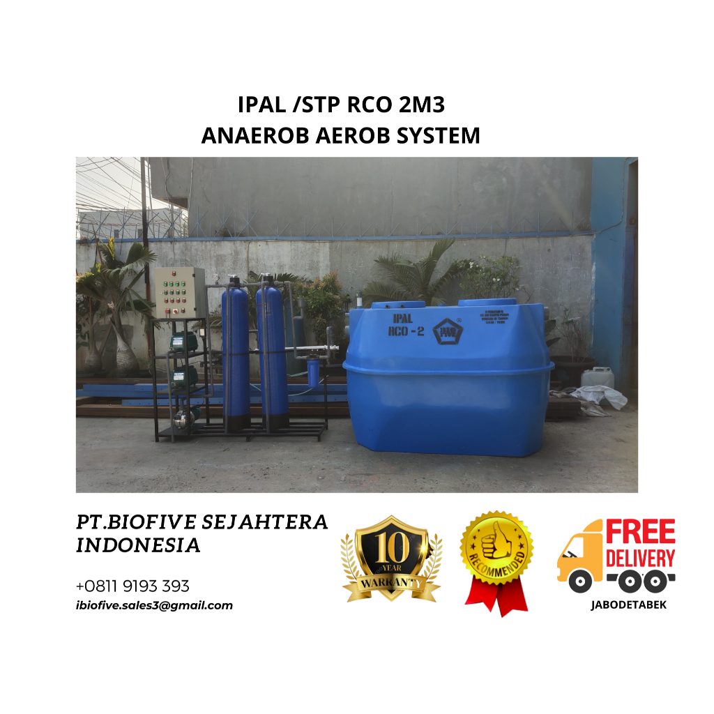 IPAL Medis, Klinik, IPAL Puskesmas, IPAL BioFilter Harga Termurah 2025