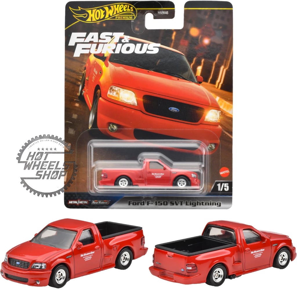 HOT WHEELS FORD F-150 SVT LIGHTNING FAST & FURIOUS H PREMIUM