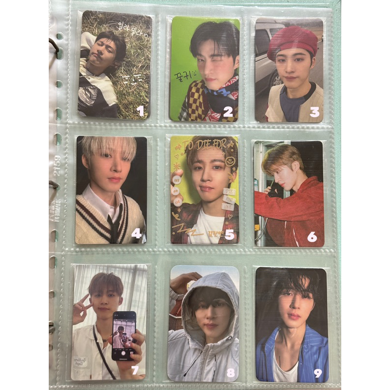 KIM HANBIN B.I Official Photocard WATERFALL COSMOS TO DIE FOR LOVE OR LOVED ALBUM MD BENEFIT