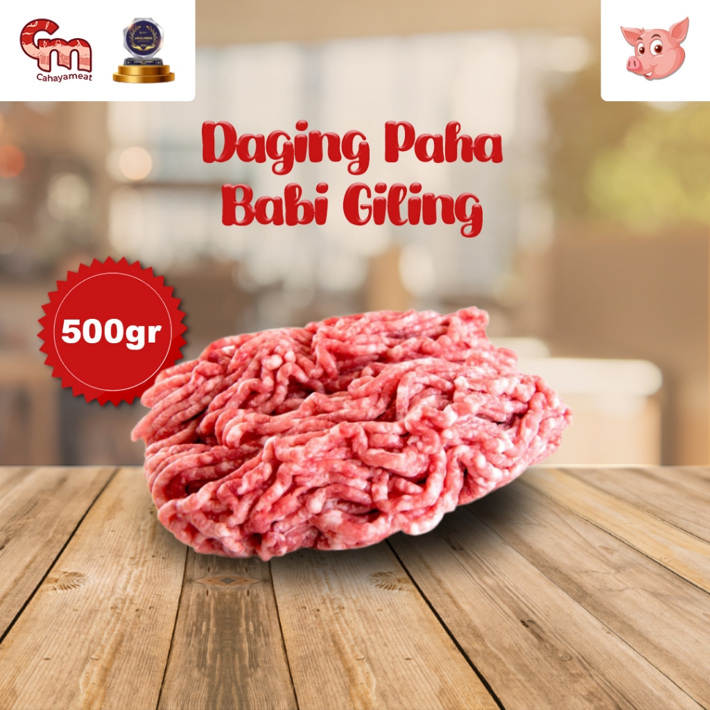 

Daging Paha Babi Giling 500gr