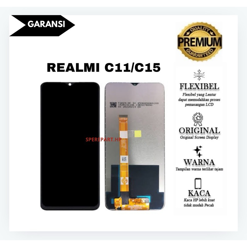 LCD TOUCHSCREEN REALMI C11/C15 FULLSET ORIGINAL/LCD ORIGINAL REALMI C11/C15