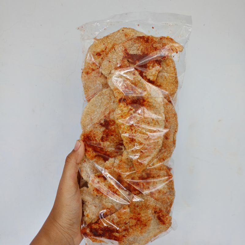 

Oleh-oleh khas kediri krupuk lamuk pedas gurih cesbul enak