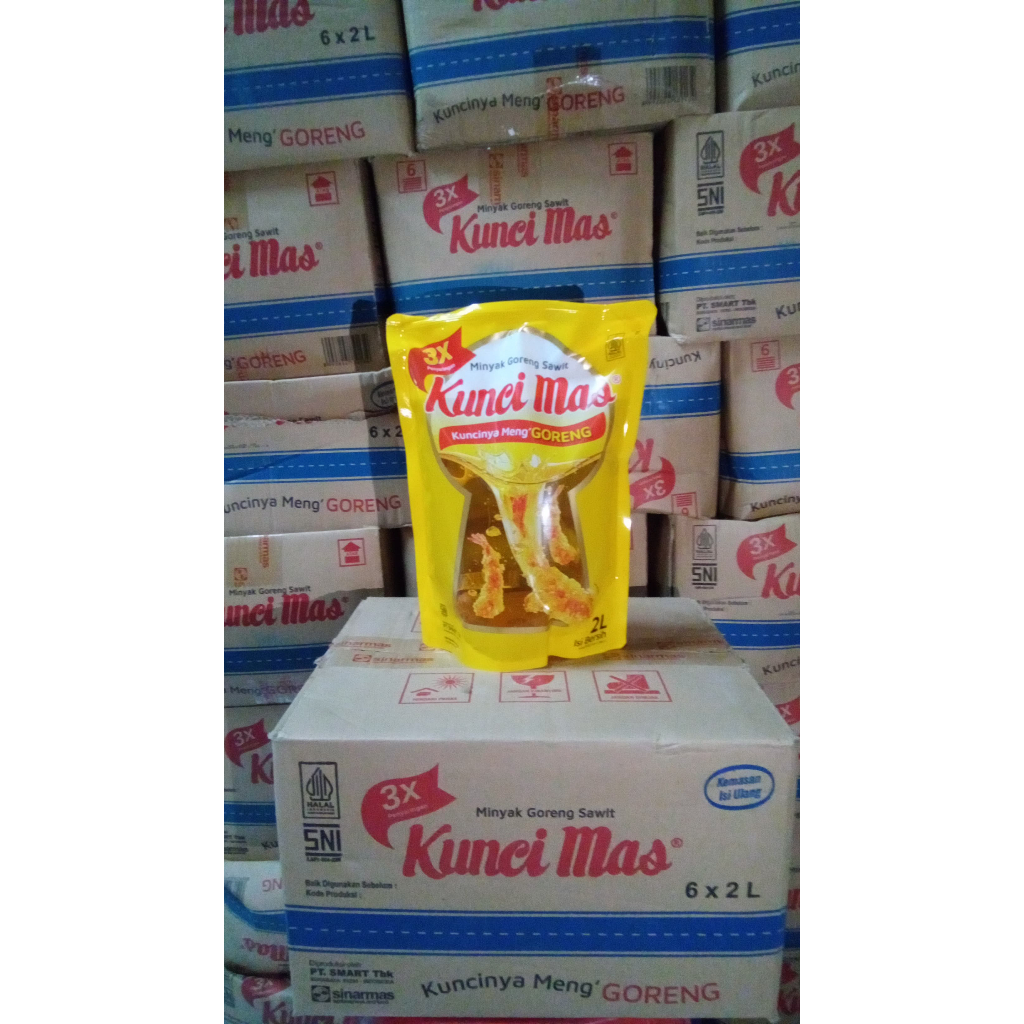

Minyak Goreng Kuncimas 2 liter isi 6 pouch perdus