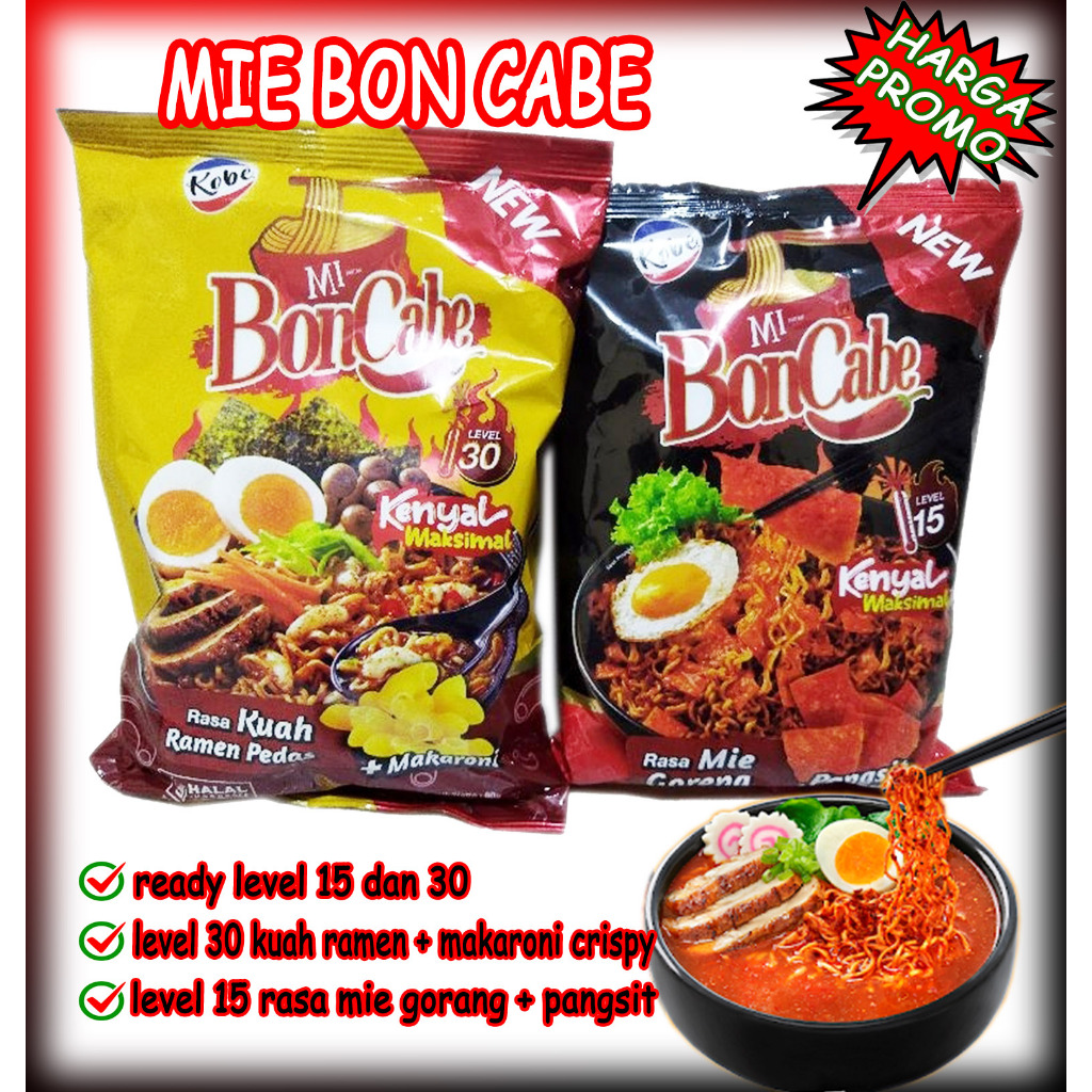 

Mie Goreng Bon Cabe Ukuran Besar