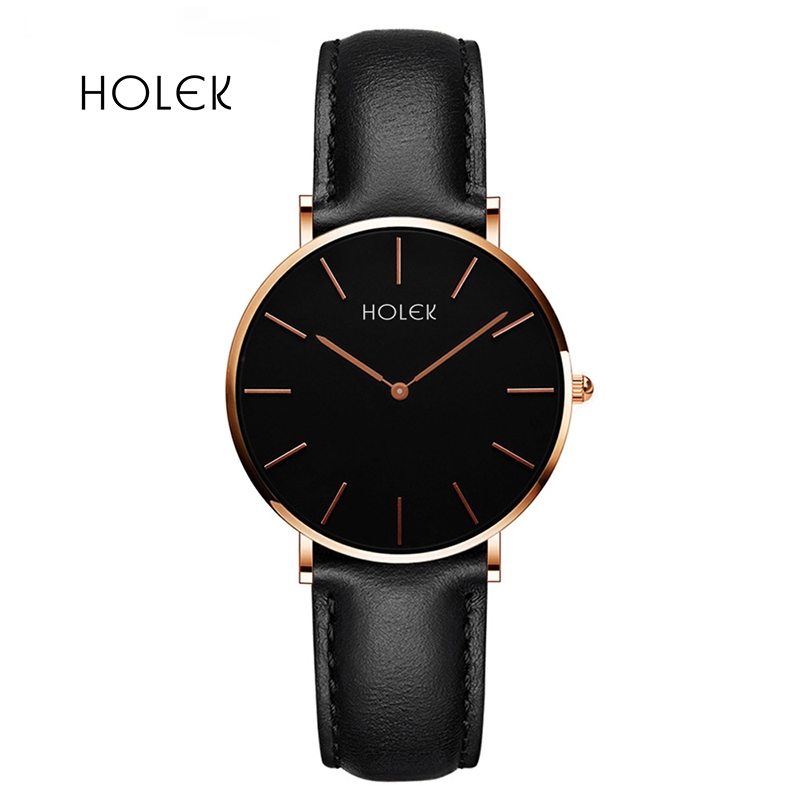 POLO_ HOLEK 1515 Jam Tangan Couple Anti Air Sederhana Dan Bergaya Tali Kulit Original Watch+Kotak