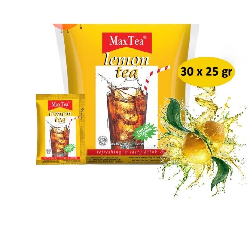 

AKEH max tea lemon tea 750g (30 sac@25g)