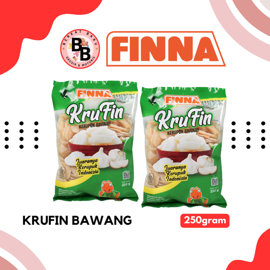 

[BB SNACK] KRUPUK KRUFIN BAWANG 250GRAM