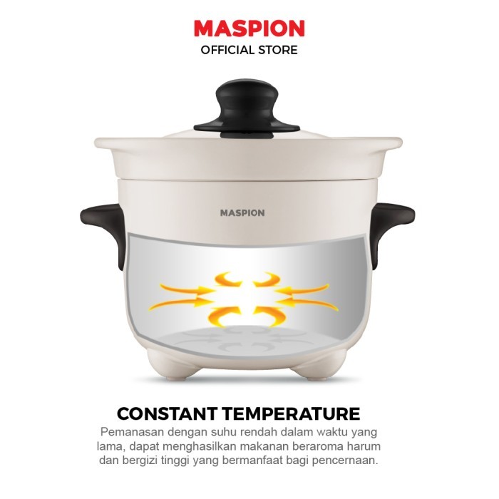 Maspion Slow Cooker / Magic Cooker 1.5L - Msc-1815