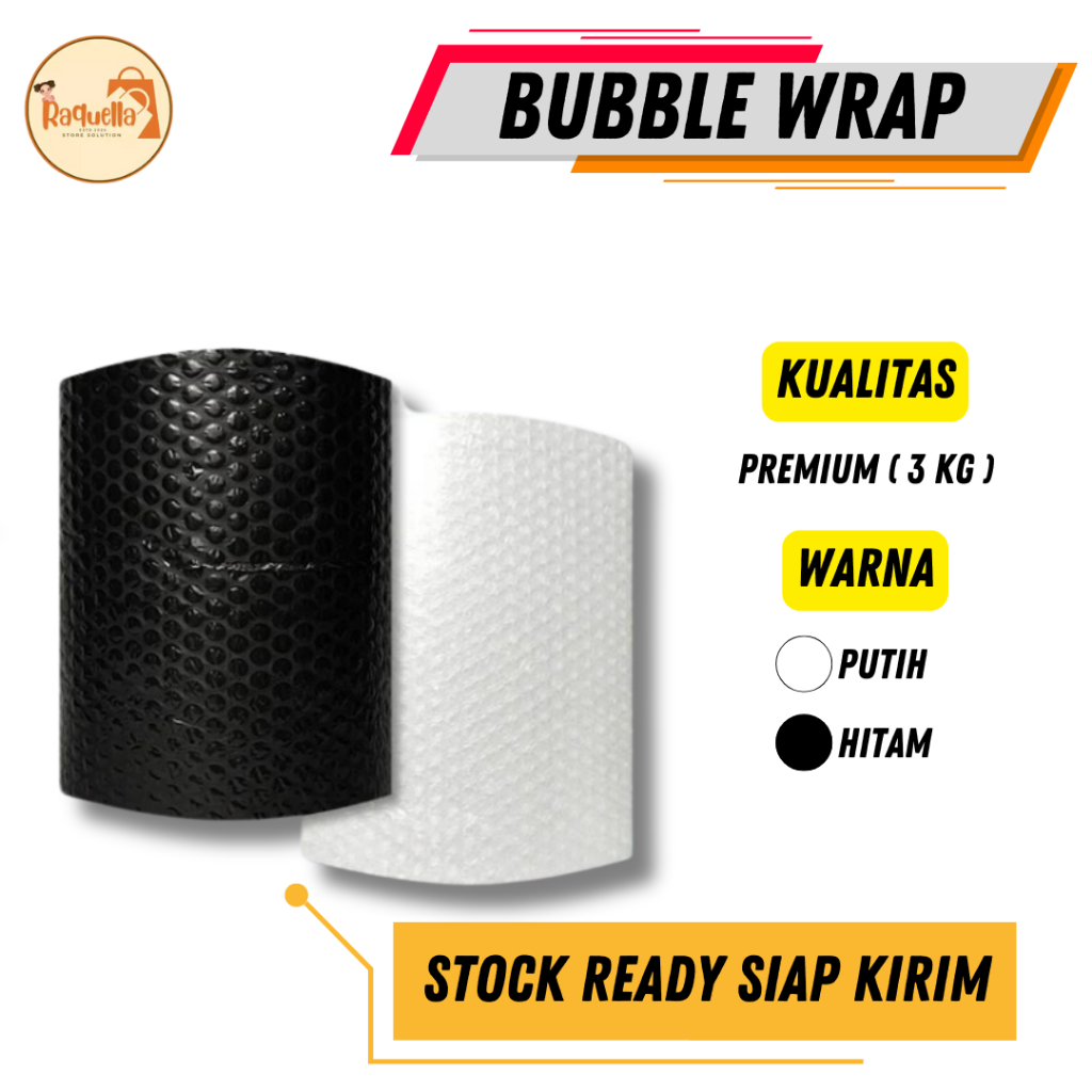 

PLASTIK BUBBLE WRAP MURAH PREMIUM/BUBBLE WRAP ROLL/BUBLE WRAP TEBAL 3KG - FLYHOME