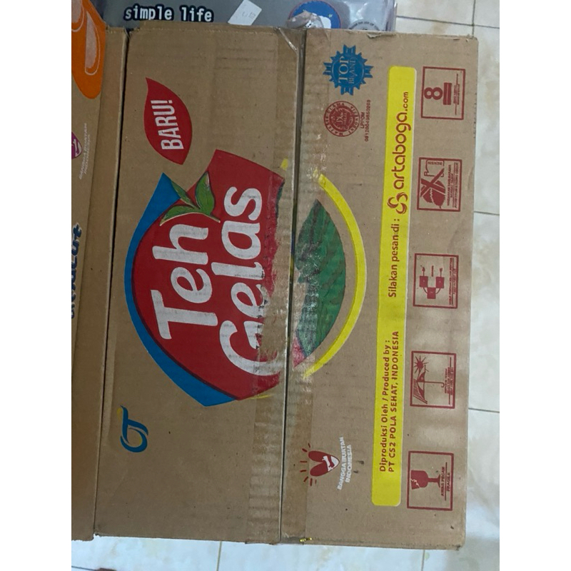 

Teh gelas cup original isi 24 cup