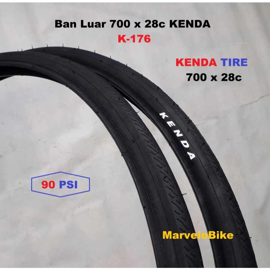 Ban Luar Sepeda Fixie RoadBike MTB 29 700 x 28c Kenda