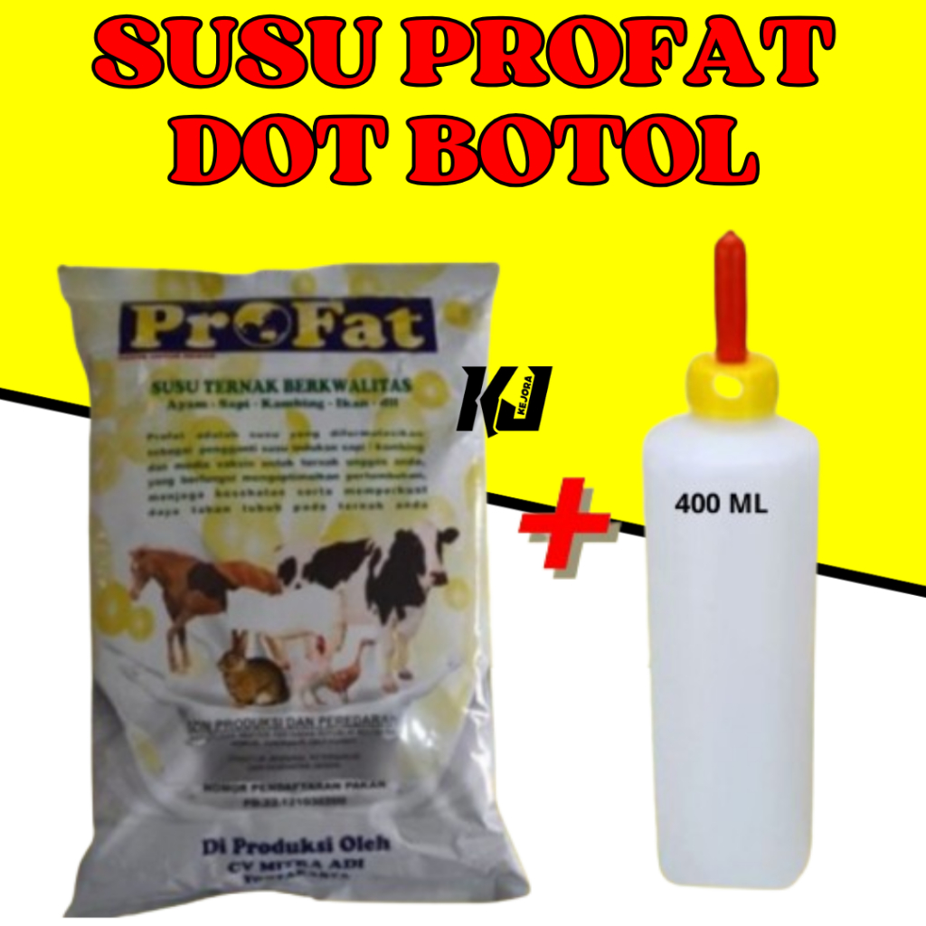 Paket Susu Profat Dot Botol Susu Sapi Kambing kerbau sapi domba