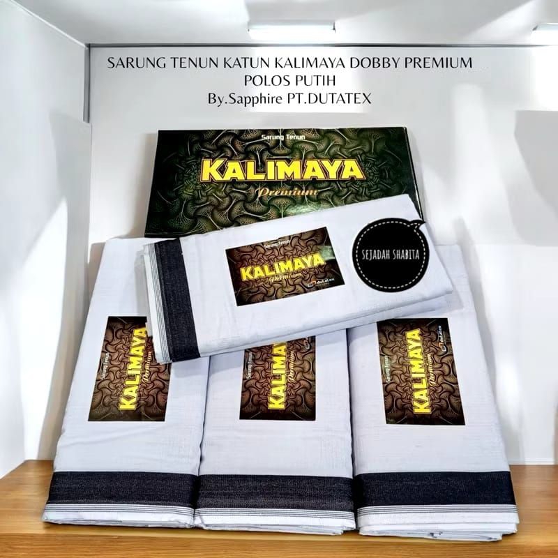 Sarung kalimaya premium khusus putih.