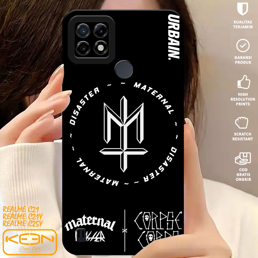 Case Realme C21Y/C25Y - Softcase Realme C21Y/C25Y Motif Abstrak - Casing Hp Realme C21Y/C25Y - Case 