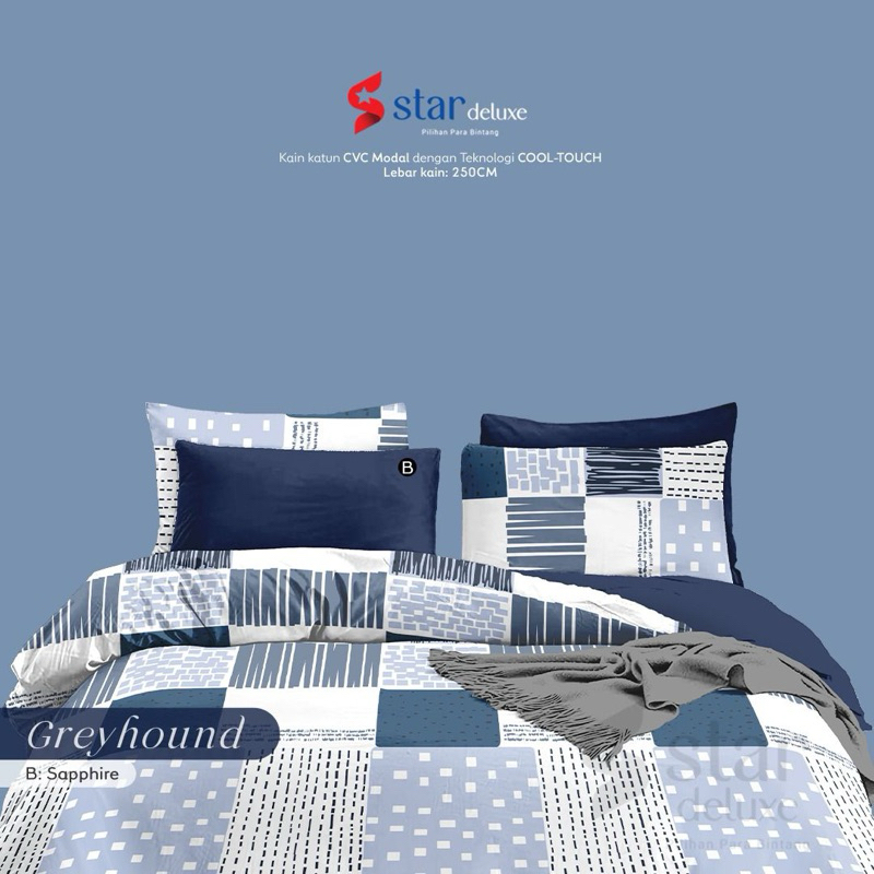 kain sprei meteran greyhound star