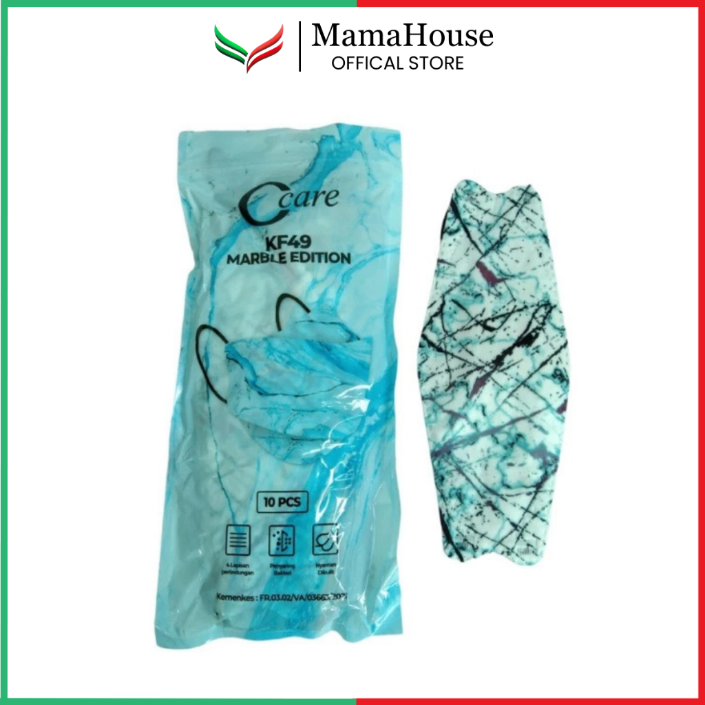 [MHS] Masker Kf94 C Care 4Ply 10Pcs