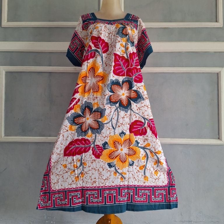 Daster Hengky Sikak motif MEKAR SARI dan 3 Paslay f K6W8