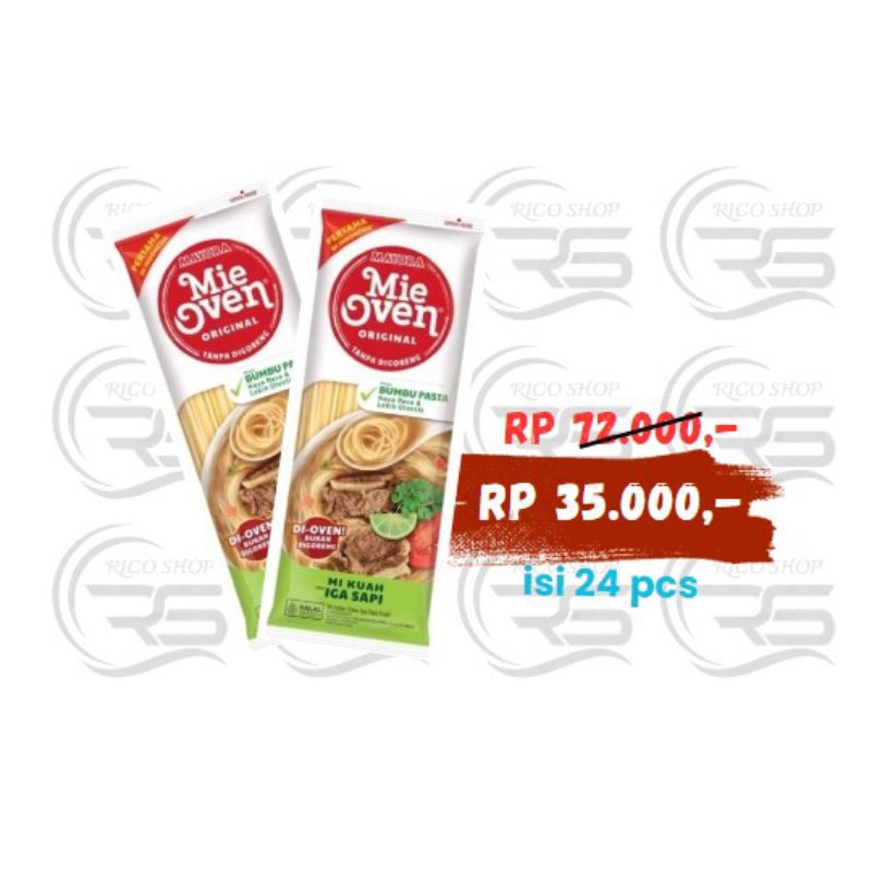 

Mie Oven Kuah Rasa Iga Sapi