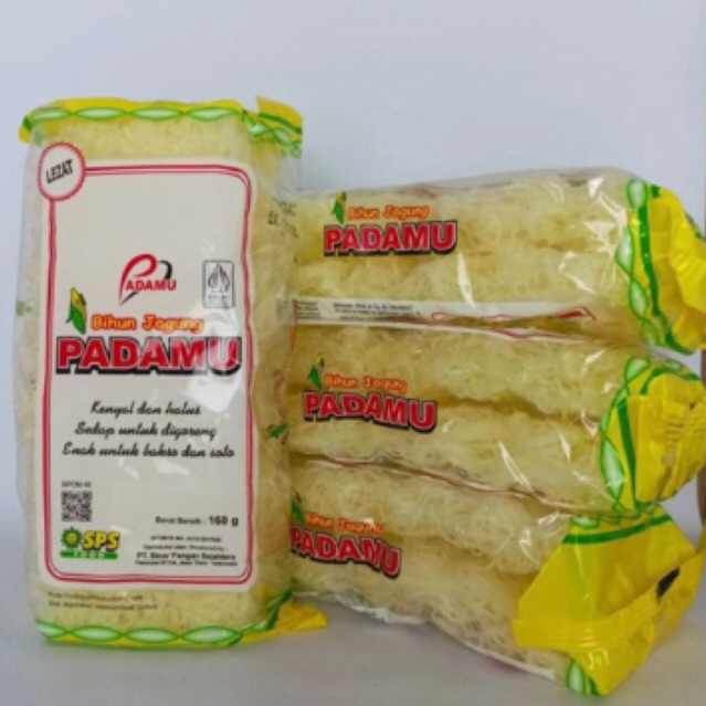 

BIHUN JAGUNG PADAMU 160gr [KUNING]