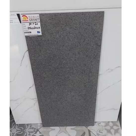 Granit Roman GT632802R dJeju Black 30x60/Granit Teras/Keramik Garasi