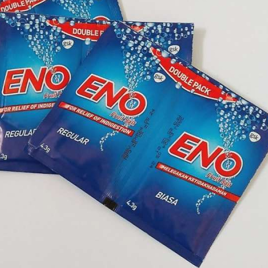 

ENO Fruit Salt REGULER Sachet 5G Triple(isi 3Sachet) / Garam Buah / Antasida