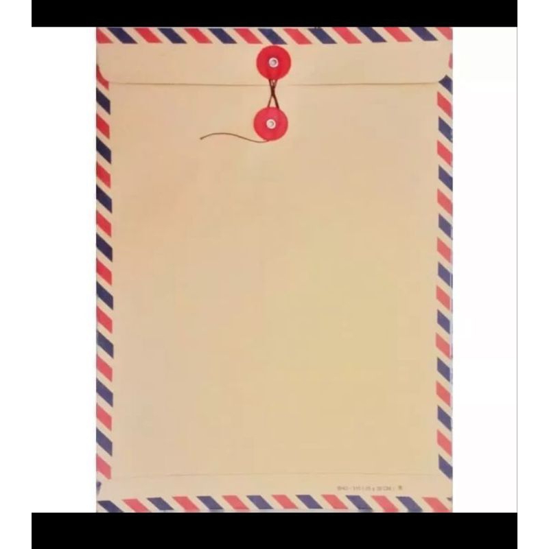 

Amplop Coklat Airmail Tali Isi 10
