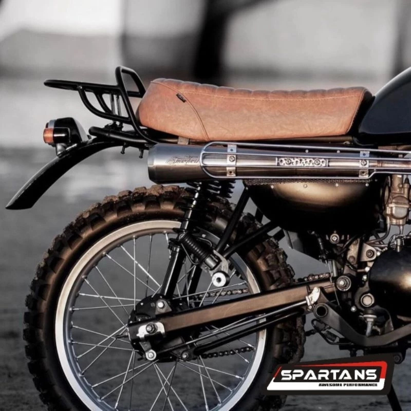 Knalpot W175 Scrambler Vintage Spartans