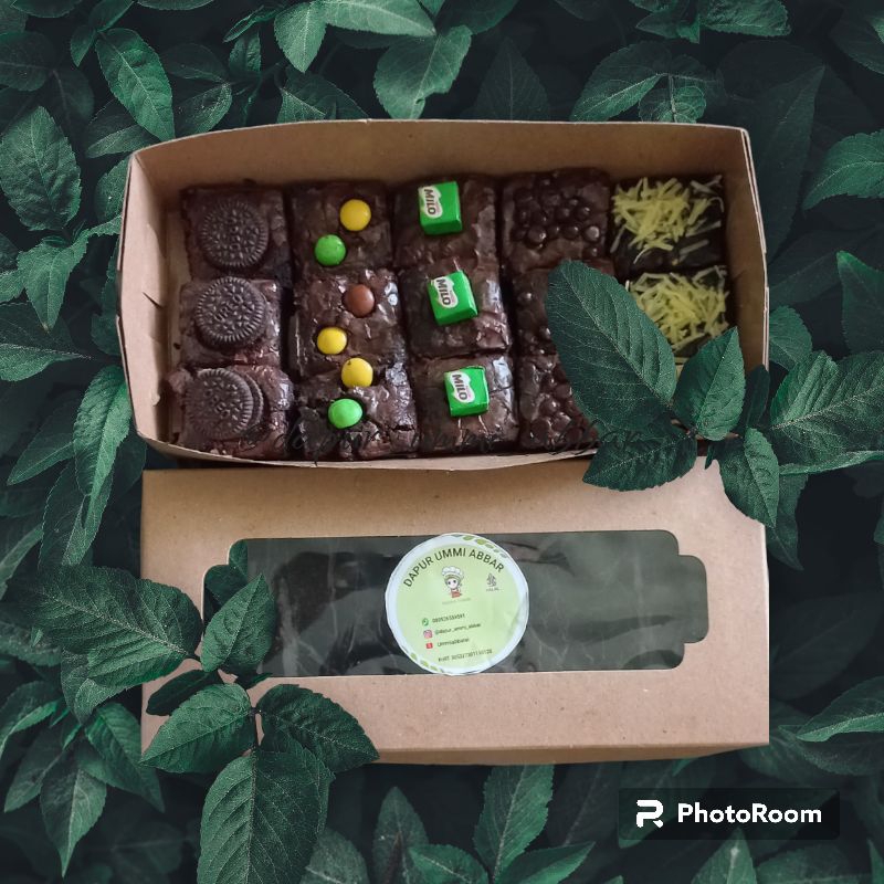 

brownies mini isi 15kotak