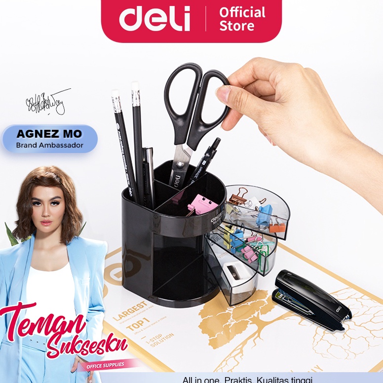 

ART W5G5 Deli Set Alat Tulis Kantor ATK Stationary Set Paket Hemat Super Lengkap E38253
