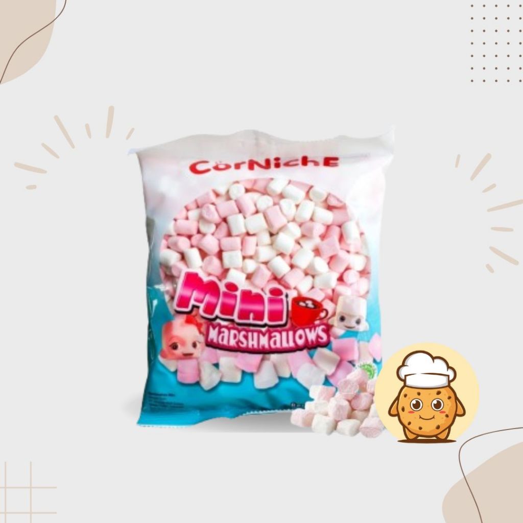 

Corniche Marshmallow Mini Pink White 200gr