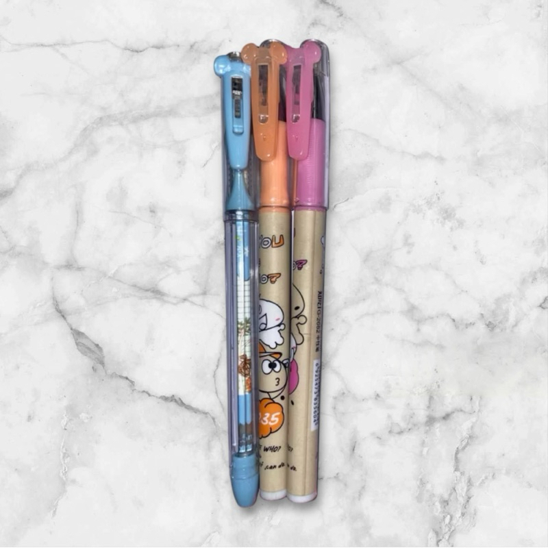 

pulpen gel (0.35mm) (3pcs)