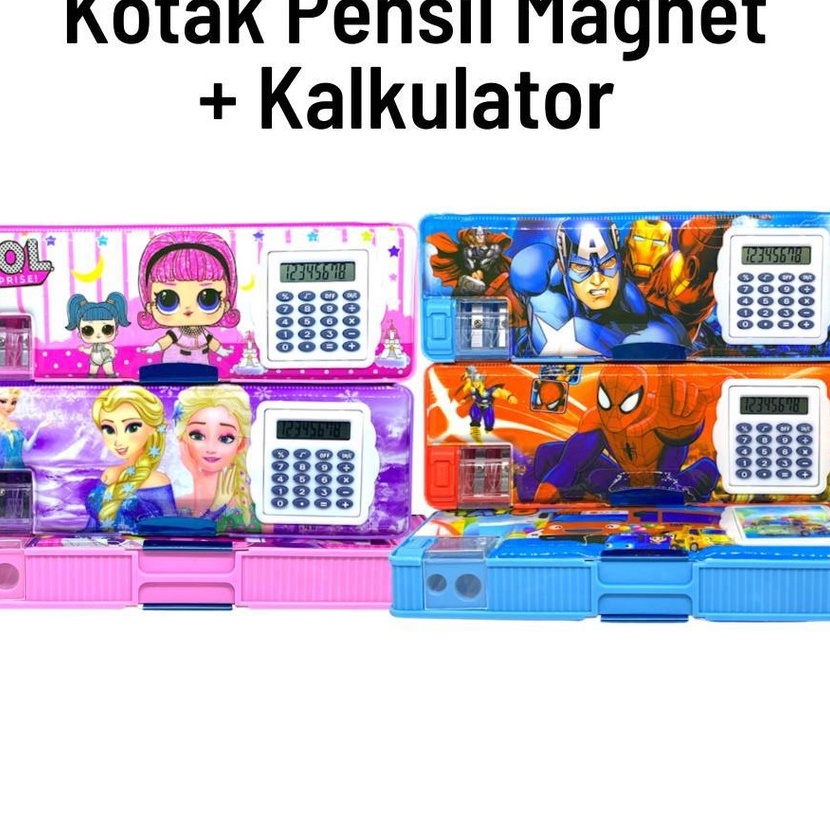 

Eksklusif KOTAK PENSIL MAGNET KALKULATOR FANCY KARAKTER