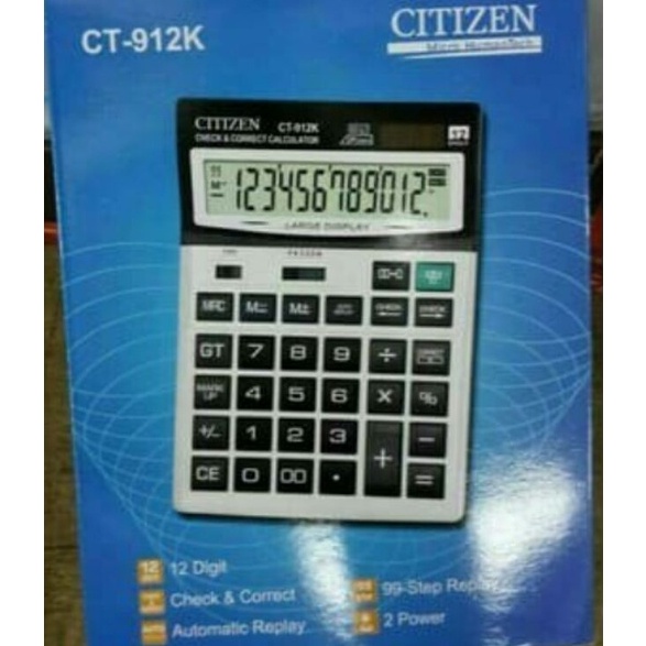 

KF7 COD Alat Menghitung Kalkulator Citizen CT912 12 Dits Replay